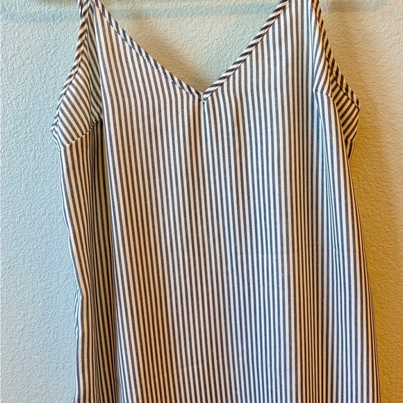 A New Day Blue and White Striped Dress - Picture 2 of 5